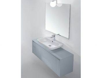 METROPOLIS 22 - Wall-mounted vanity unit with drawers by LASA IDEA - view 2